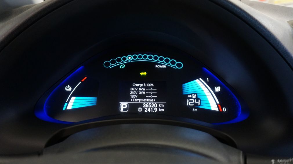 2016 Nissan Leaf S $4000 SUBVENTION (a/c-caméra-bluetooth) #11