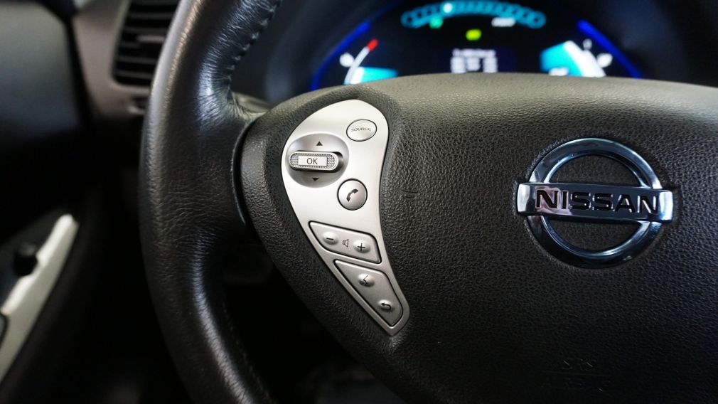 2016 Nissan Leaf SV $4000 SUBVENTION navi caméra  sièges chauffa #12