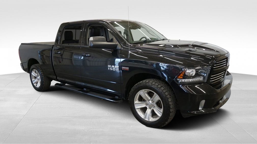 2016 Ram 1500 Sport Crew, 4WD toit, nav, boite 6.5 #0