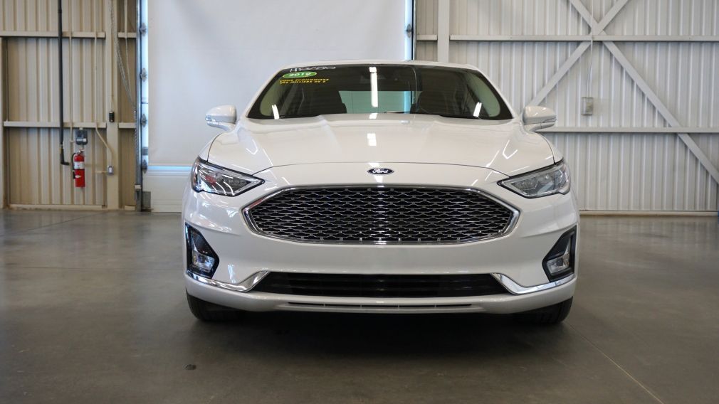 2019 Ford Fusion Hybrid Titanium (caméra-cuir-toit-bluetooth-navi) #2