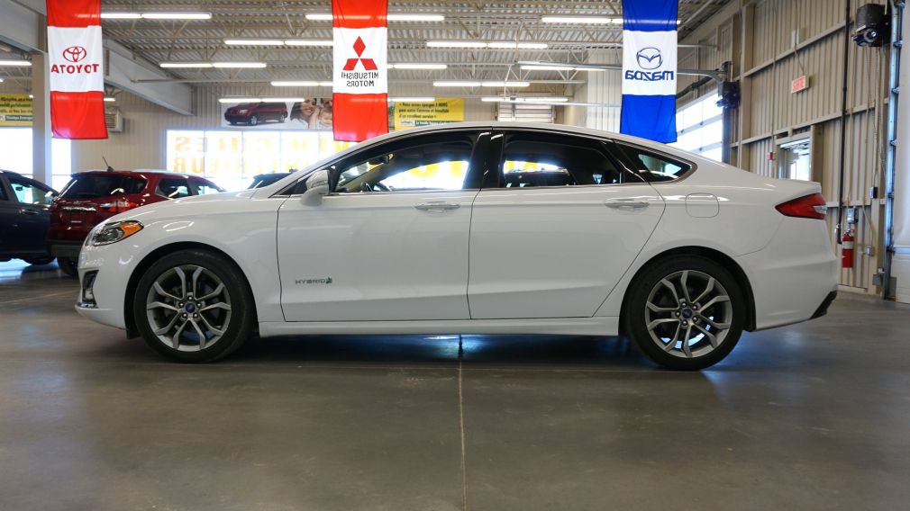 2019 Ford Fusion Hybrid Titanium (caméra-cuir-toit-bluetooth-navi) #4