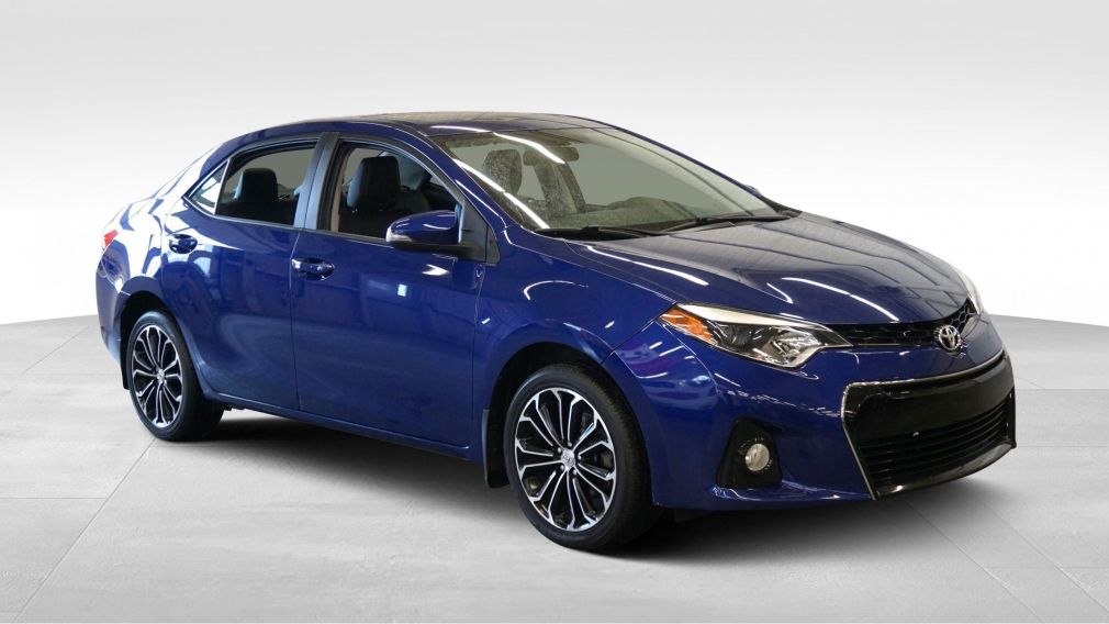 2015 Toyota Corolla S (caméra-bluetooth-toit-cuir) #0