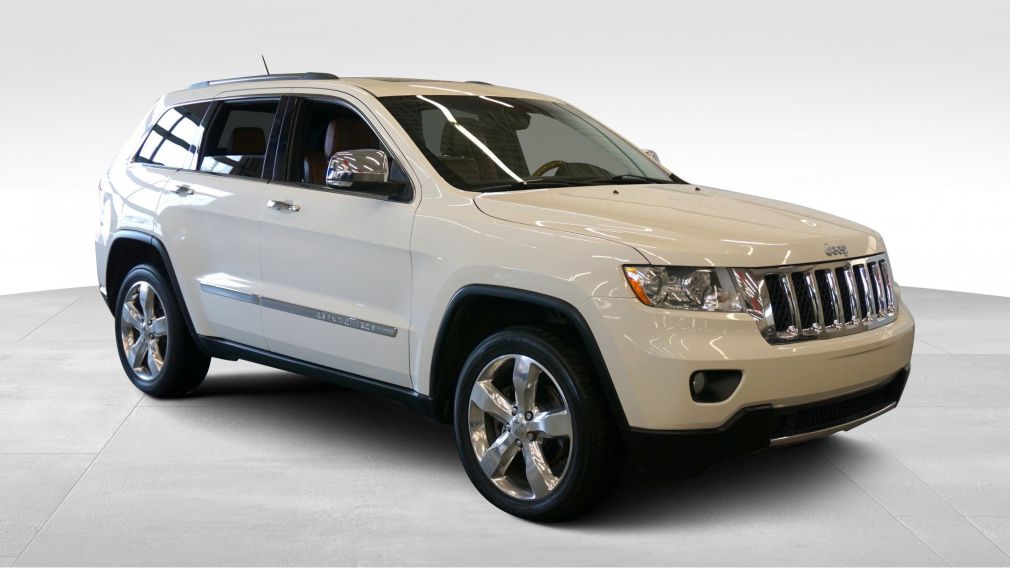 2012 Jeep Grand Cherokee Overland 4WD (caméra-toit pano-cuir-navi) #0