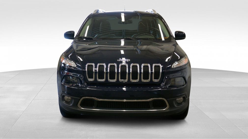 2014 Jeep Cherokee Limited V6 4WD (hitch-cuir-toit pano-navi-bluetoot #1