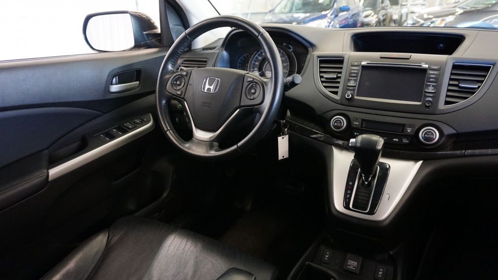 2014 Honda CRV Touring AWD (caméra-toit-cuir-navi) #10