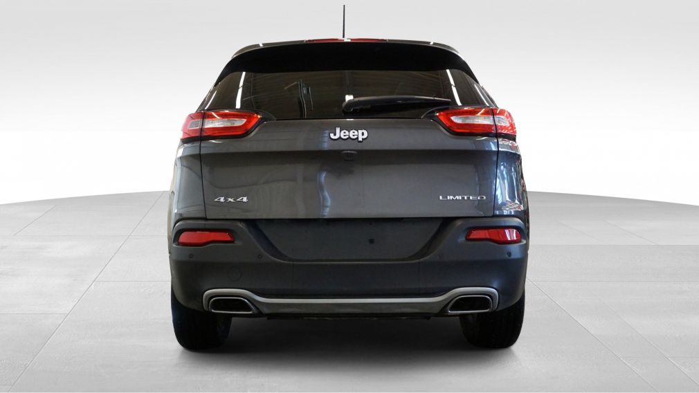 2018 Jeep Cherokee Limited 4WD (caméra-cuir-toit pano-navi) #6