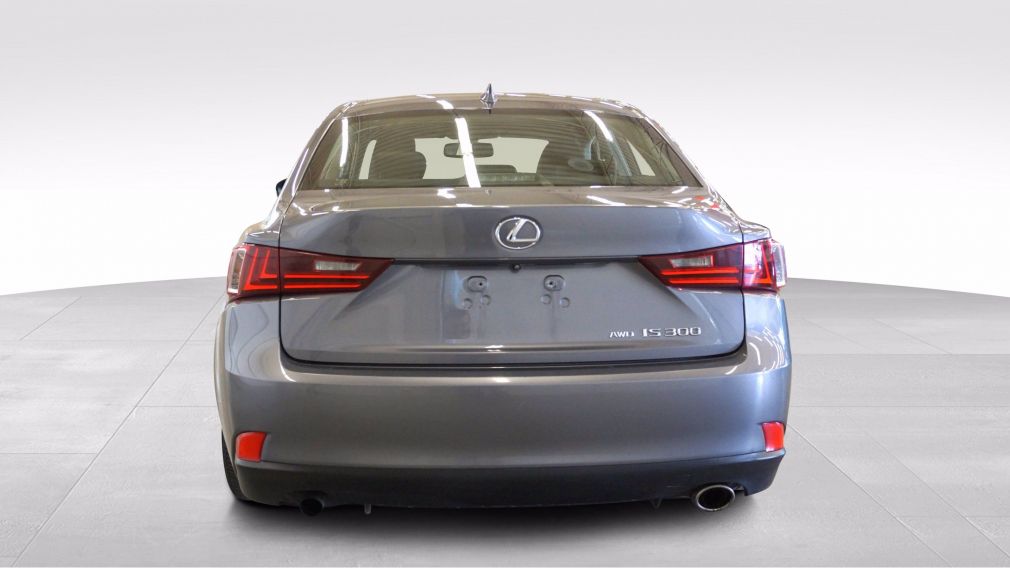 2016 Lexus IS300 AWD Premium (cuir-caméra-toit-bluetooth) #4