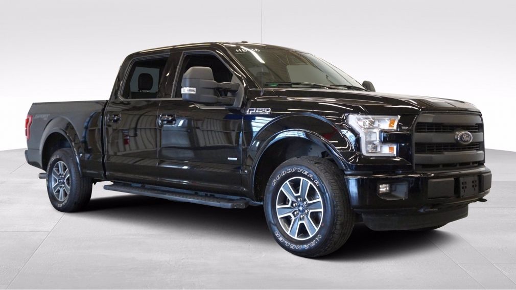 2016 Ford F150 Lariat Sport 4WD (cuir-navi-toit pano-caméra) #0