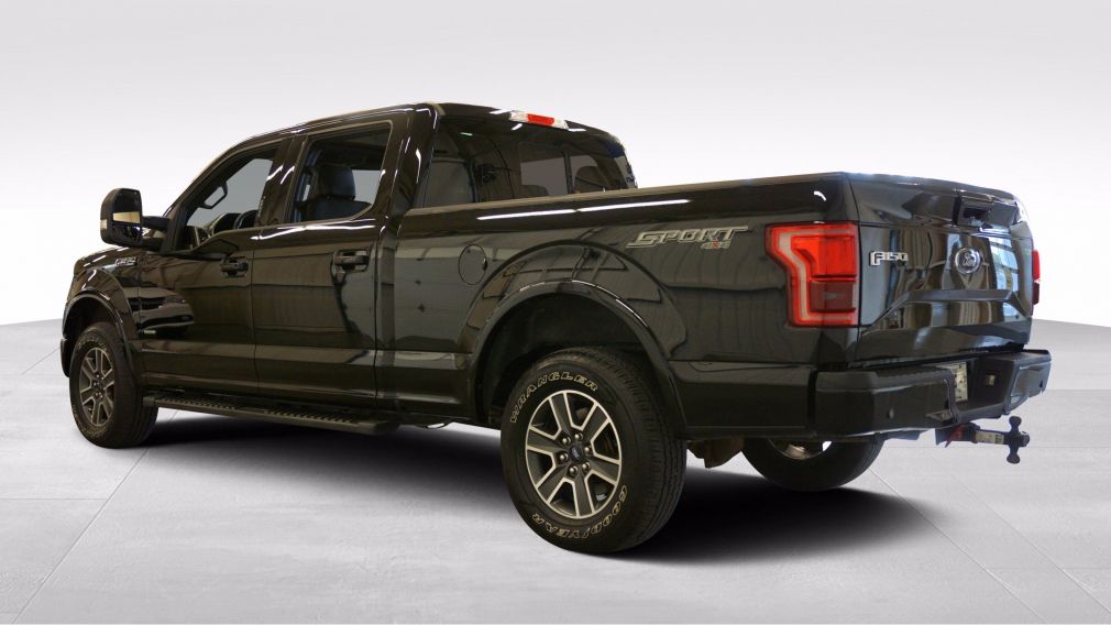 2016 Ford F150 Lariat Sport 4WD (cuir-navi-toit pano-caméra) #4