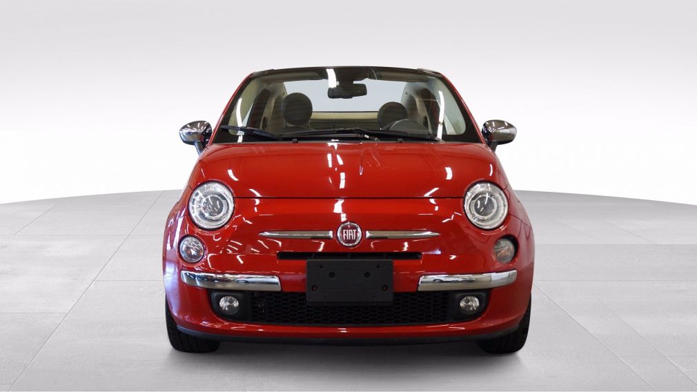 2012 Fiat 500c Lounge Cabriolet (cuir-sonar de recul-bluetooth) #1