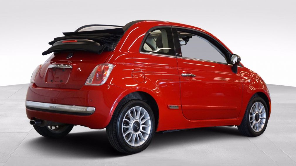 2012 Fiat 500c Lounge Cabriolet (cuir-sonar de recul-bluetooth) #6