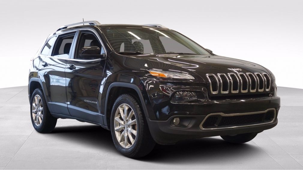 2016 Jeep Cherokee Limited 4WD (cuir-navi-Bluetooth-caméra) #0