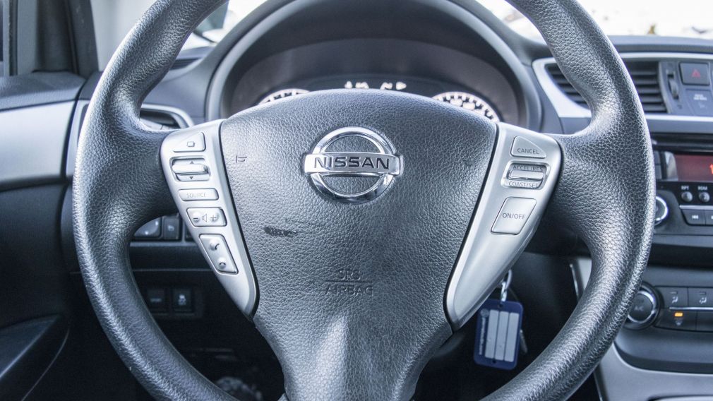 2015 Nissan Sentra S + AUTOMATIQUE + A/C +  BAS KILO !!! #13
