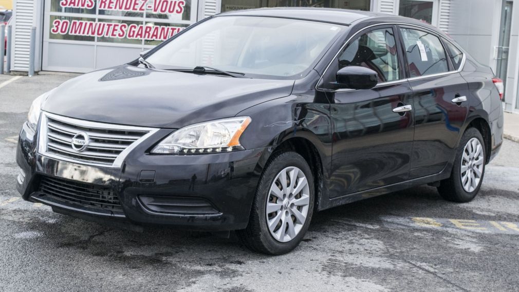 2015 Nissan Sentra S + AUTOMATIQUE + A/C +  BAS KILO !!! #3