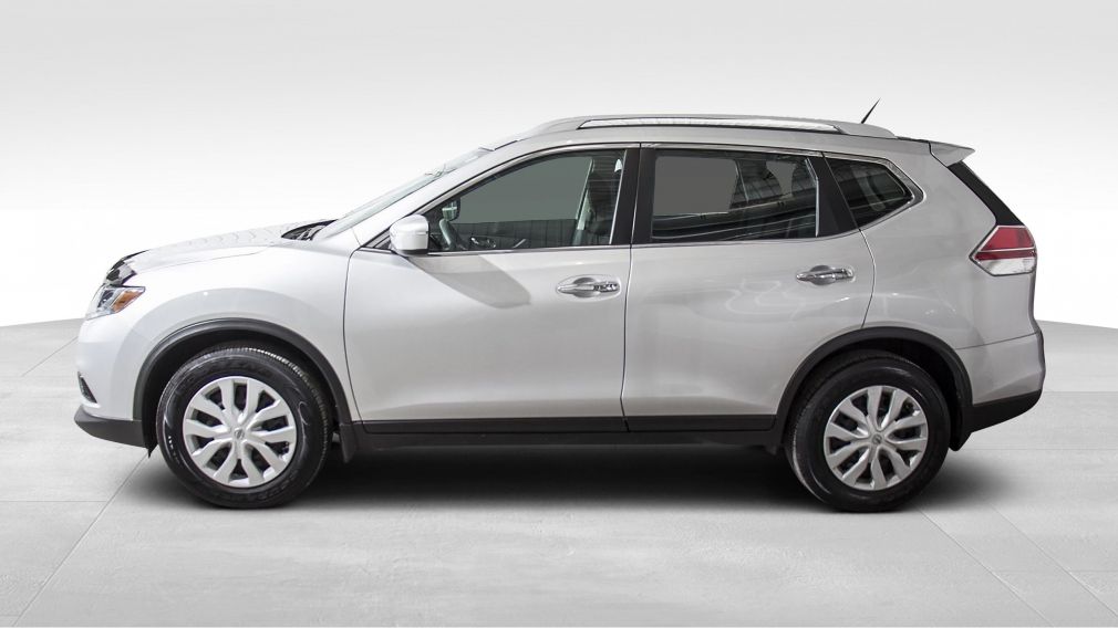 2015 Nissan Rogue S + AUTOMATIQUE + A/C + BAS KILO !!! #4