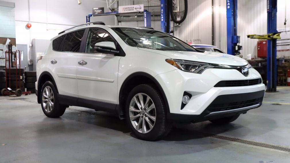2018 Toyota Rav 4 Limited CUIR JAMAIS ACCIDENTÉ + TOIT + GPS + AWD #0