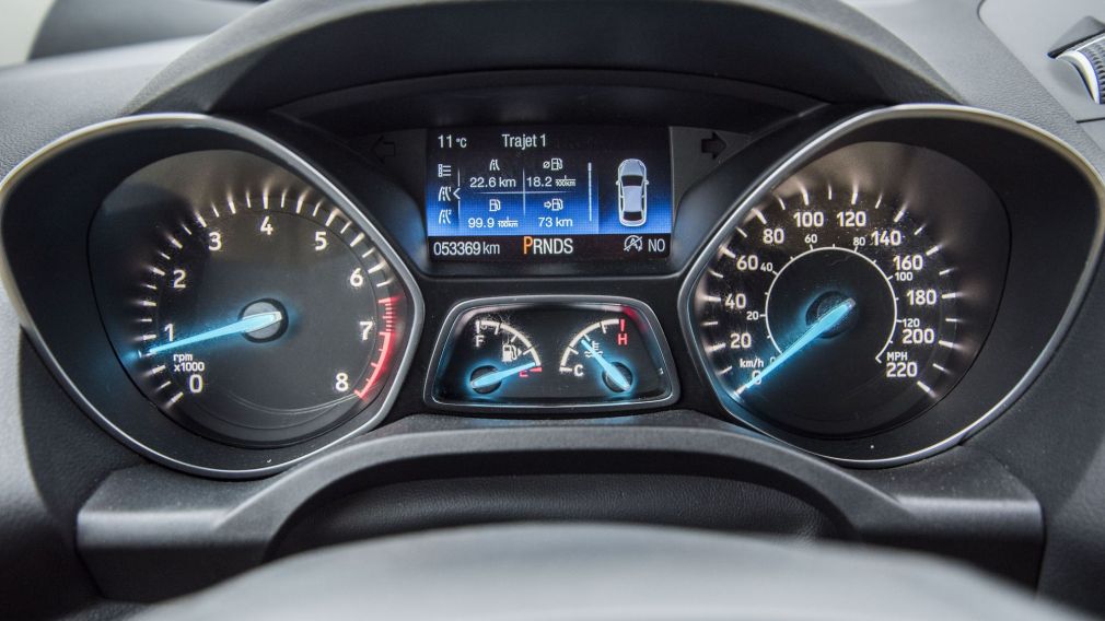 2017 Ford Escape TITANIUM AWD + CUIR + GPS + PNEUS HIVER INCLUS *!! #11
