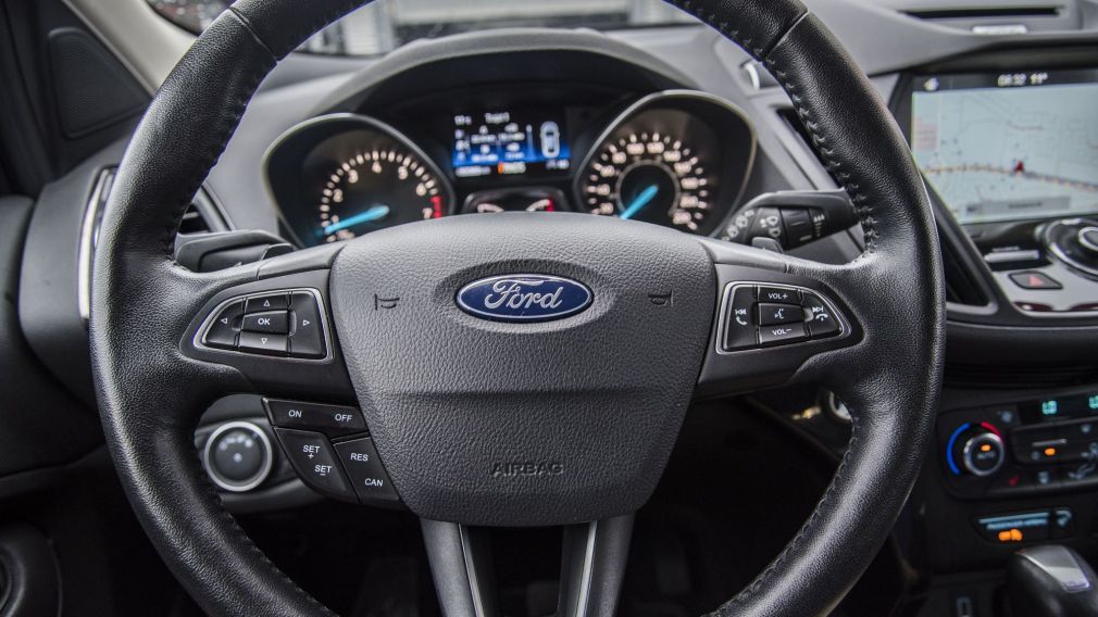 2017 Ford Escape TITANIUM AWD + CUIR + GPS + PNEUS HIVER INCLUS *!! #19