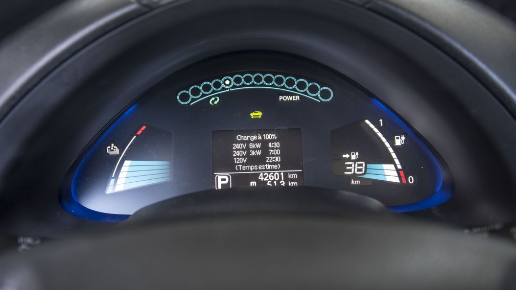 2016 Nissan Leaf SL + PANO SOLAIRE + CUIR + GPS!!! #12