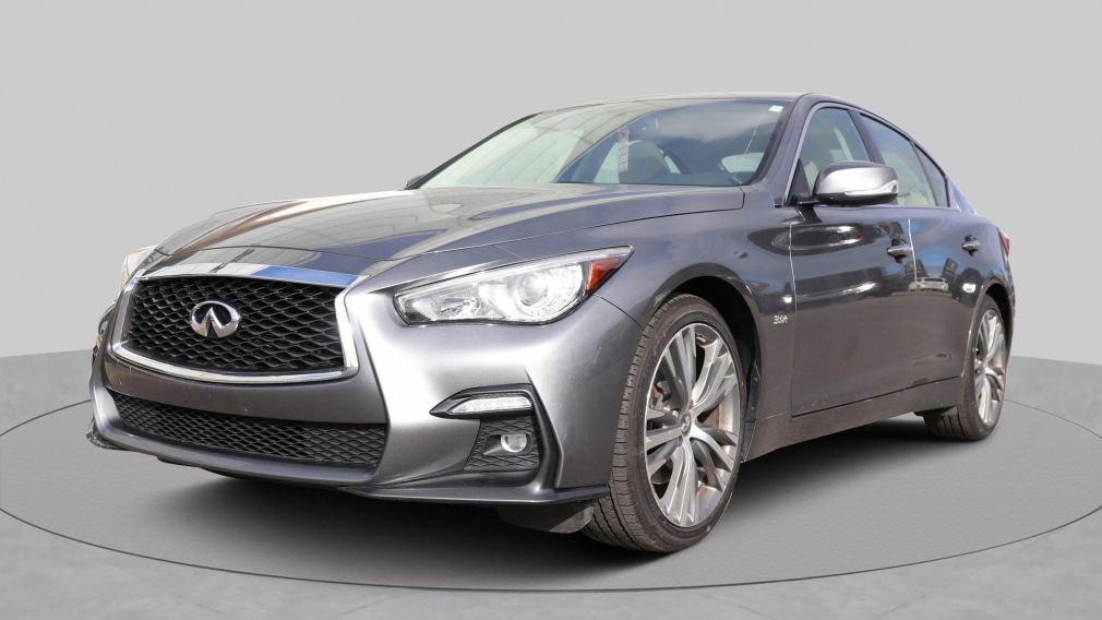 2018 Infiniti Q50 3.0t Signature Edition CUIR TOIT NAVI MAGS 19" #2