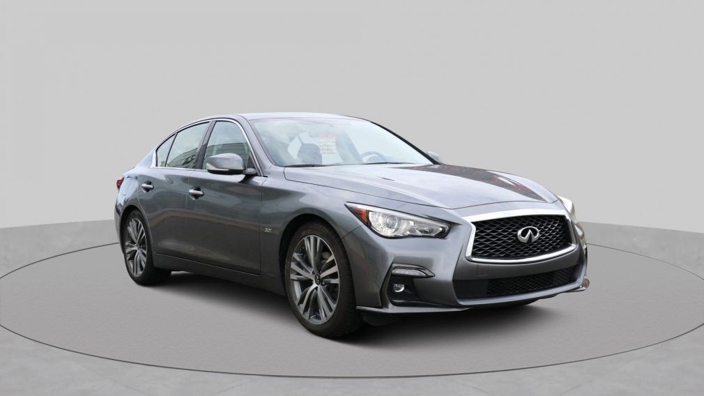 2019 Infiniti Q50 3.0t Signature Edition CUIR TOIT NAVI MAGS 19" #0