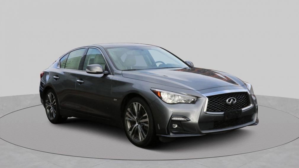 2020 Infiniti Q50 Signature Edition CUIR TOIT NAVI MAGS 19 POUCES #0