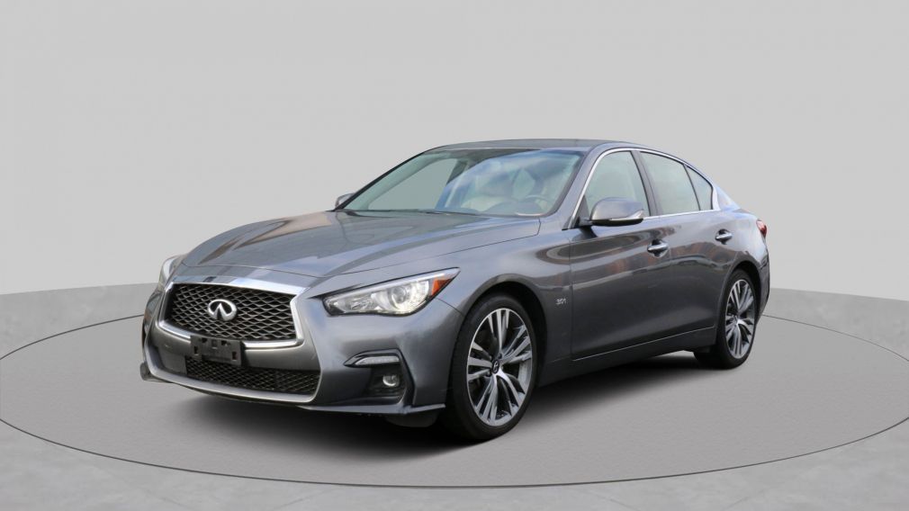 2020 Infiniti Q50 Signature Edition CUIR TOIT NAVI MAGS 19 POUCES #3