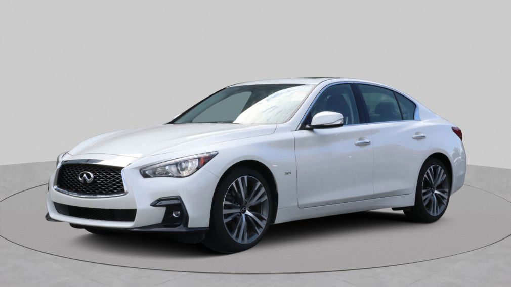 2020 Infiniti Q50 Signature Edition CUIR TOIT NAVI MAGS 19 POUCES #3