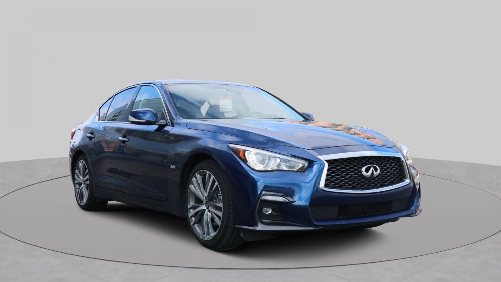 2019 Infiniti Q50 3.0t Signature Edition CUIR TOIT NAVI MAGS 19" #0