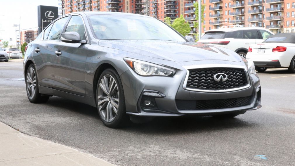 2019 Infiniti Q50 3.0t Signature Edition CUIR TOIT NAVI MAGS 19" #0