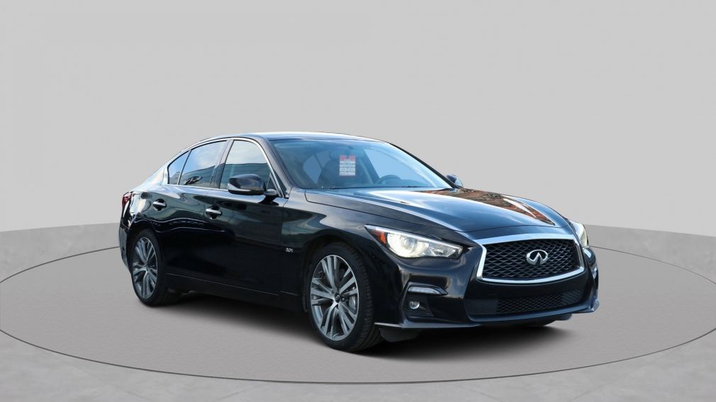 2019 Infiniti Q50 3.0t SPORT CUIR TOIT NAVI MAGS 19 POUCES #0