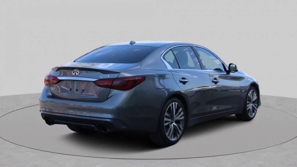 2019 Infiniti Q50 3.0t Signature Edition CUIR TOIT NAVI MAGS 19" #6