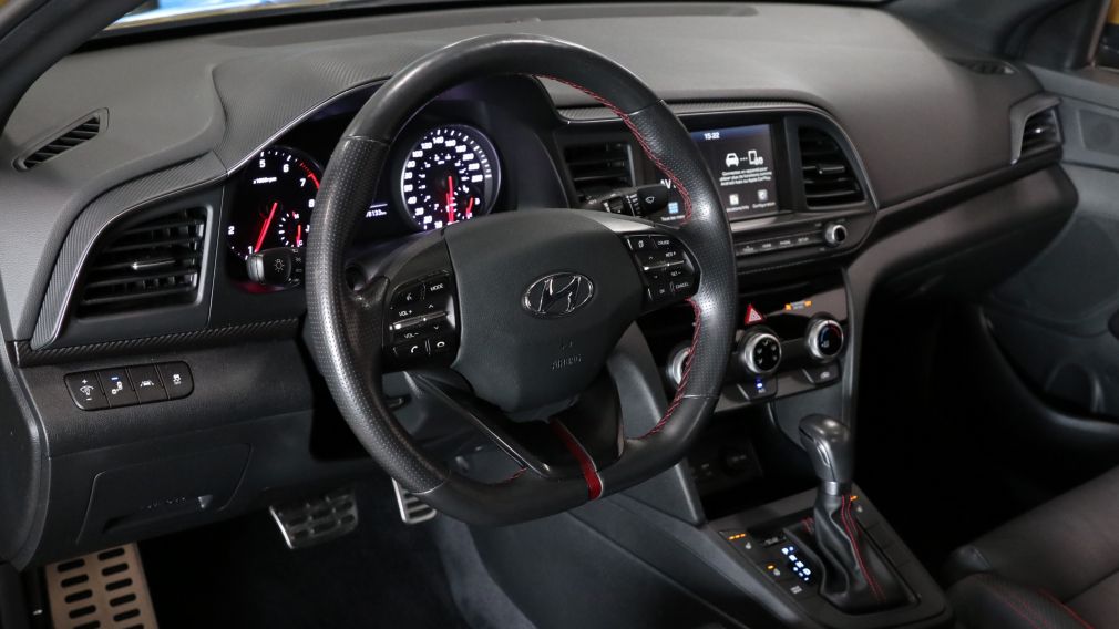 2019 Hyundai Elantra SPORT AUTO A/C CUIR TOIT MAGS CAM RECUL BLUETOOTH #9
