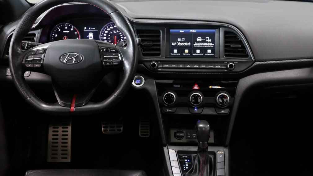 2019 Hyundai Elantra SPORT AUTO A/C CUIR TOIT MAGS CAM RECUL BLUETOOTH #14