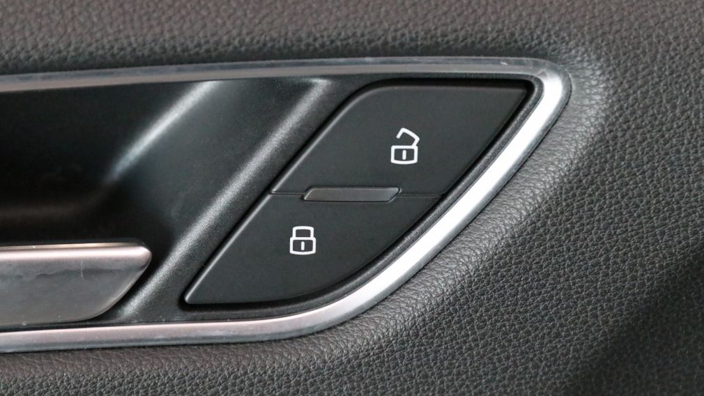 2017 Audi A3 Technik AUTO A/C GR ELECT CAM RE BLUE CUIR MAGS T. #12