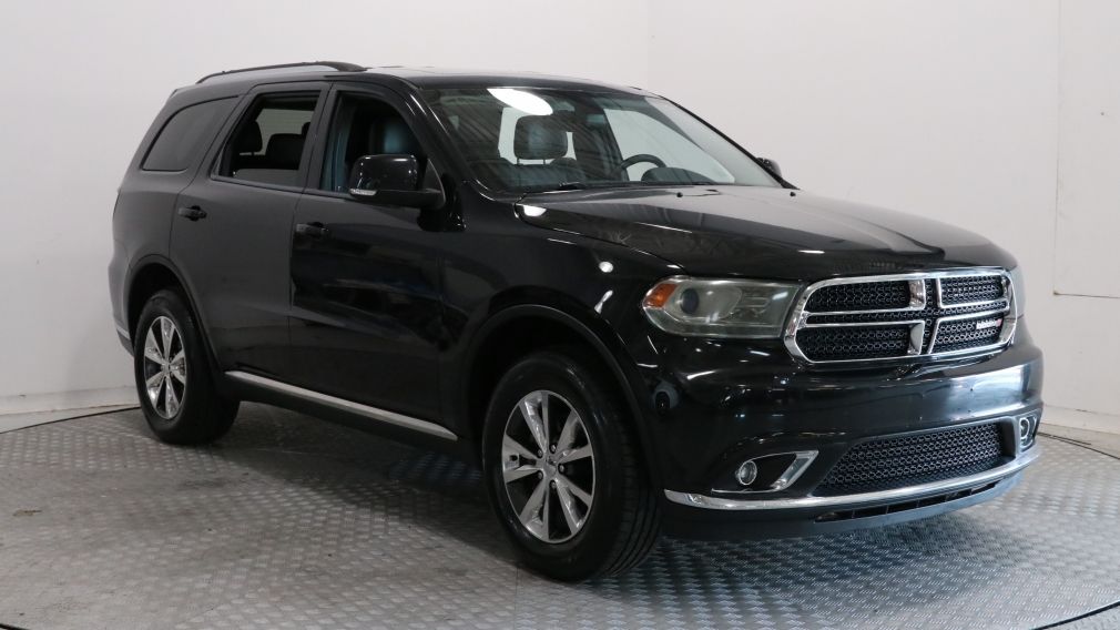 2016 Dodge Durango Limited AWD 7 PASSAGER CAMERA RECULE BLUETOOTH #0