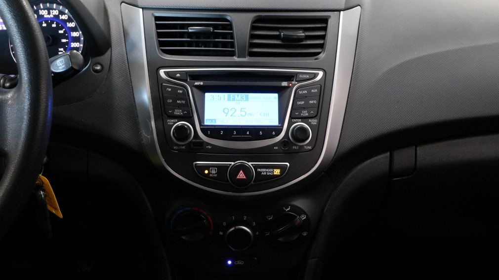 2015 Hyundai Accent GROUPE ÉLECTRIQUE SIÈGES CHAUFFANT AC #14