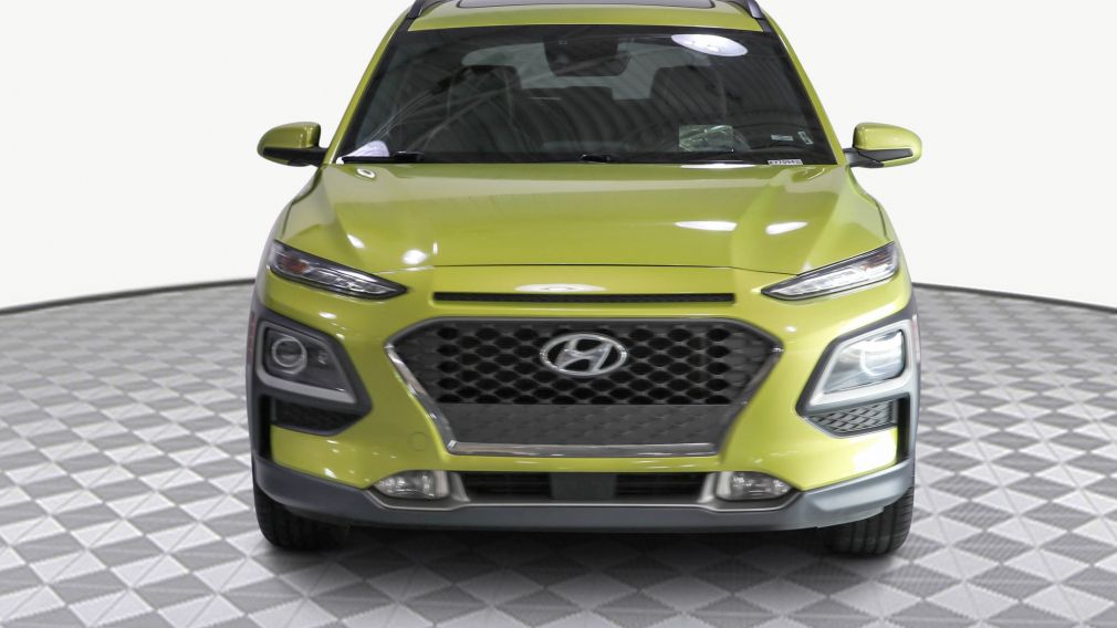 2019 Hyundai Kona Ultimate AWD, Couleur Rare!, Toit Ouvrant, Cuir #2