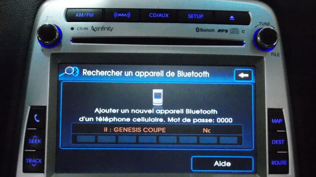 2010 Hyundai Genesis Coupe Cuir-Chauffant GPS Sunroof Bluetooth MP3/USB #5
