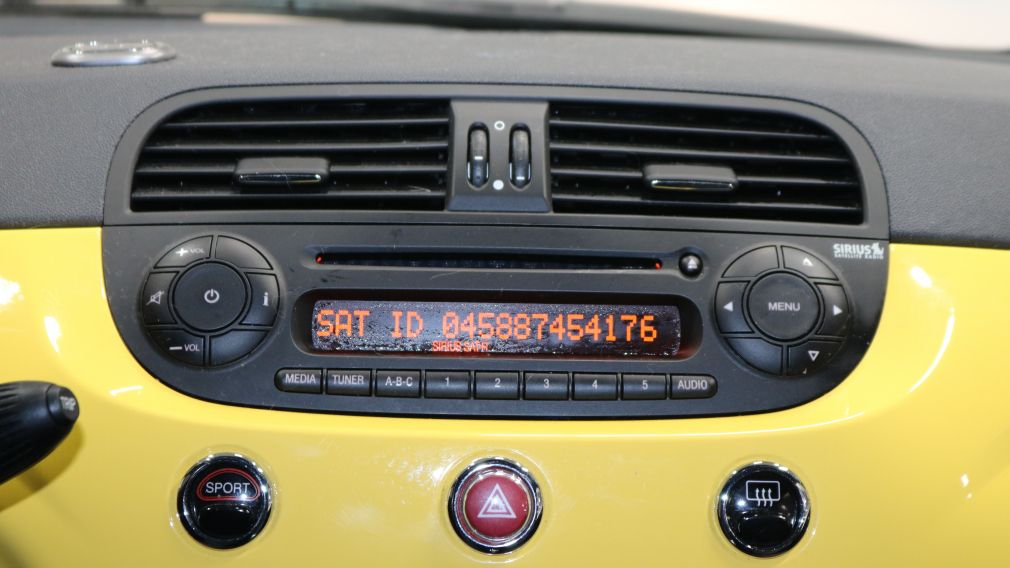 2012 Fiat 500 Sport A/C Bluetooth Cruise USB/MP3 BAS*KMS #9