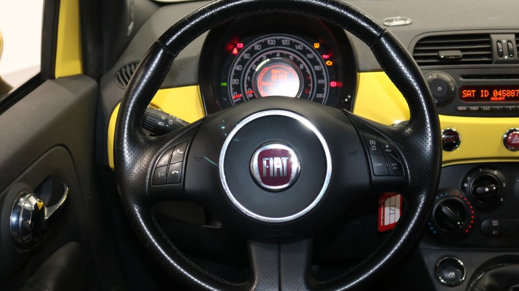 2012 Fiat 500 Sport A/C Bluetooth Cruise USB/MP3 BAS*KMS #11