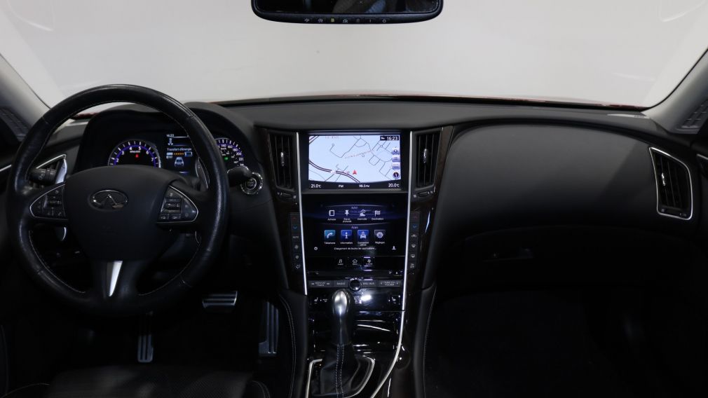 2015 Infiniti Q50 Hybrid AWD Sunroof GPS Cuir Bluetooth Camera #16