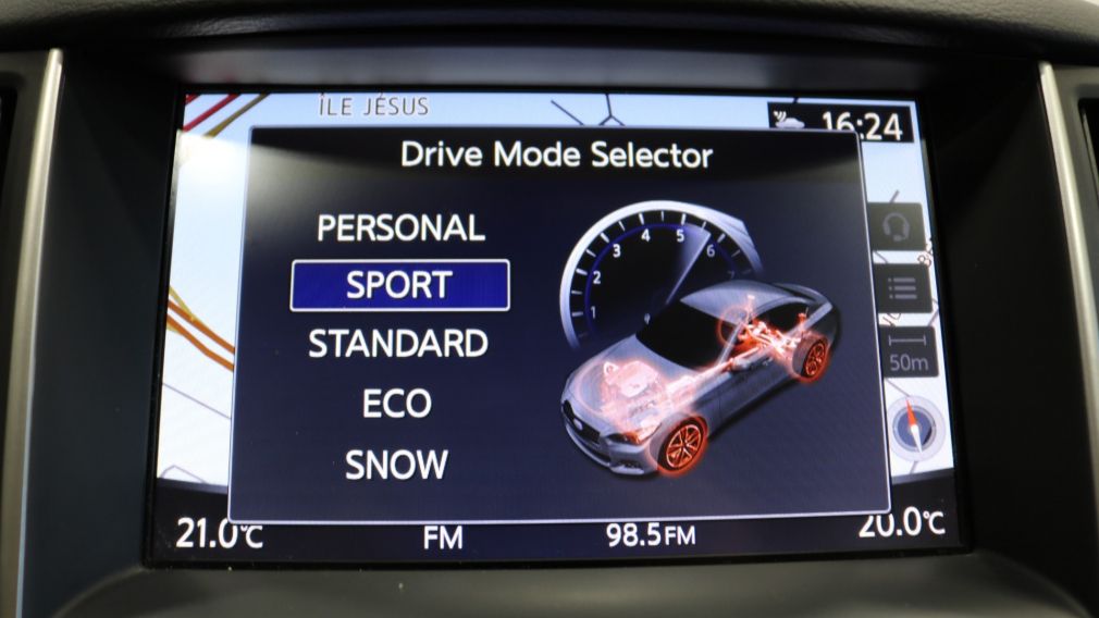 2015 Infiniti Q50 Hybrid AWD Sunroof GPS Cuir Bluetooth Camera #23