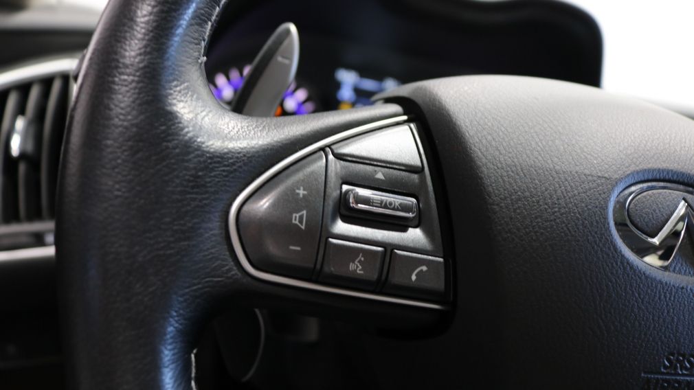 2015 Infiniti Q50 Hybrid AWD Sunroof GPS Cuir Bluetooth Camera #26