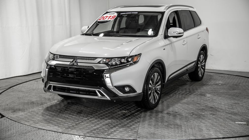2019 Mitsubishi Outlander GT S-AWC cuir toit ouvrant 7 passagers #2