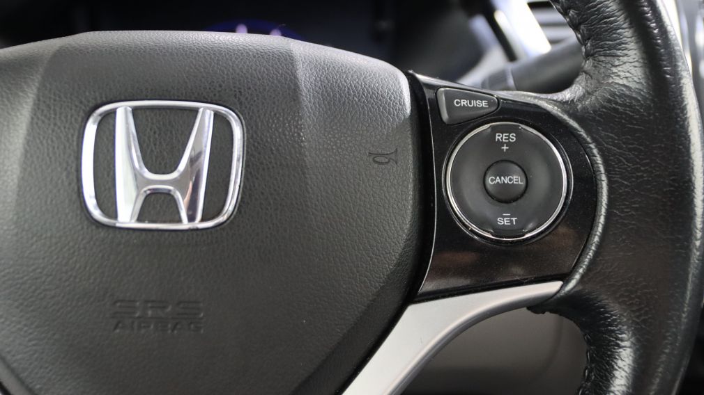 2015 Honda Civic Touring * AUCUN ACCIDENT * MAGS TOIT CAMERA CUIR #14