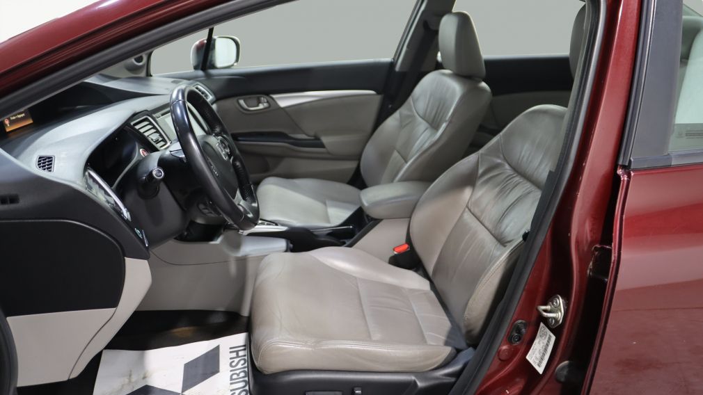 2015 Honda Civic Touring * AUCUN ACCIDENT * MAGS TOIT CAMERA CUIR #27