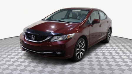 2015 Honda Civic Touring * AUCUN ACCIDENT * MAGS TOIT CAMERA CUIR                à Victoriaville                