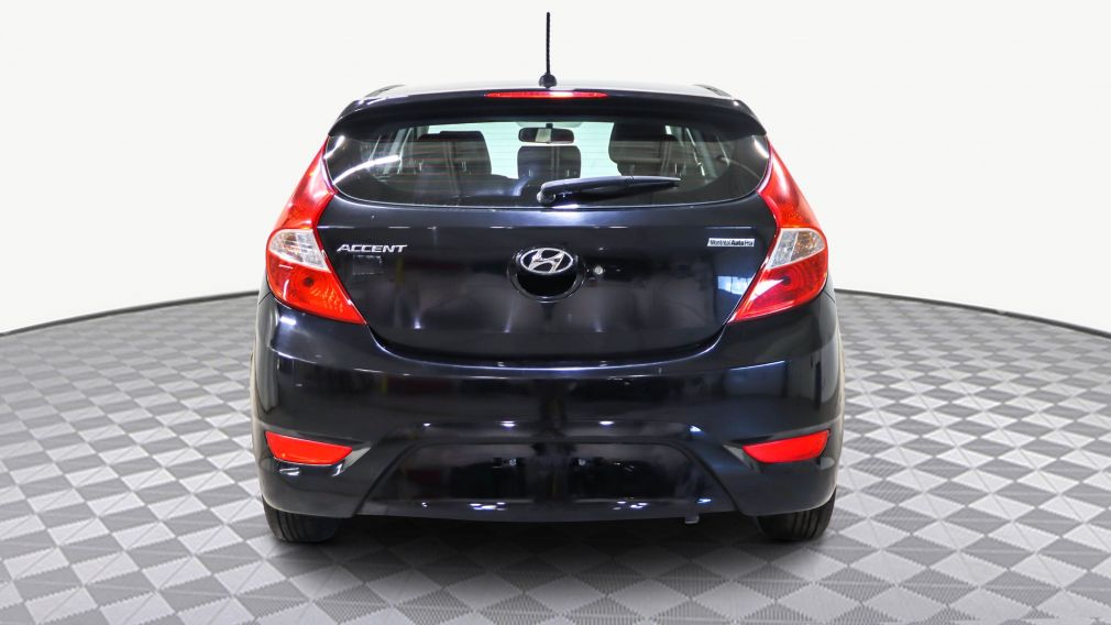 2015 Hyundai Accent L MANUEL * AUCUN ACCIDENT* ECONOMIQUE #6