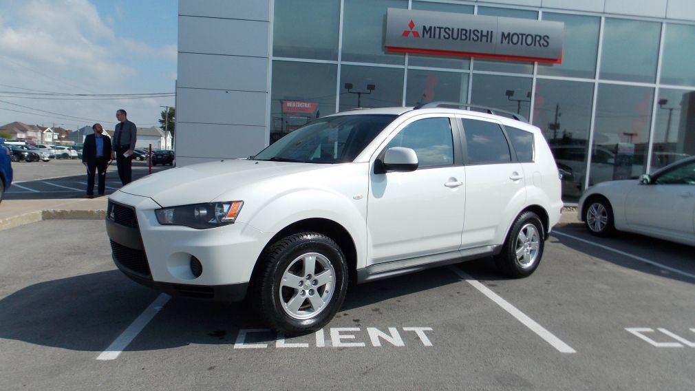 2011 Mitsubishi Outlander ES AWD Sieges-Chauf Bluetooth TV/DVD/USB #0